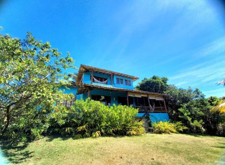 Espelho Bahia Blue House Bed & Breakfast Praia do Espelho Exterior foto