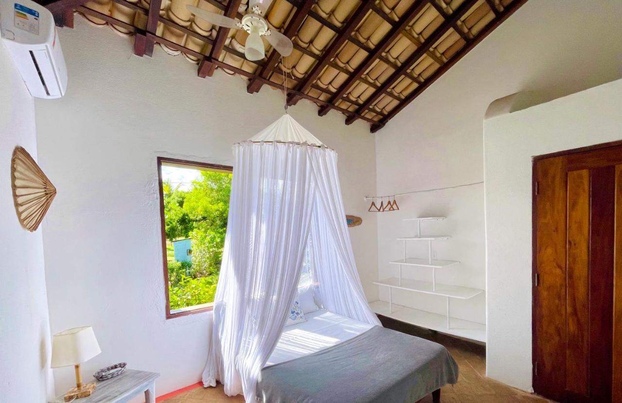 Espelho Bahia Blue House Bed & Breakfast Praia do Espelho Exterior foto