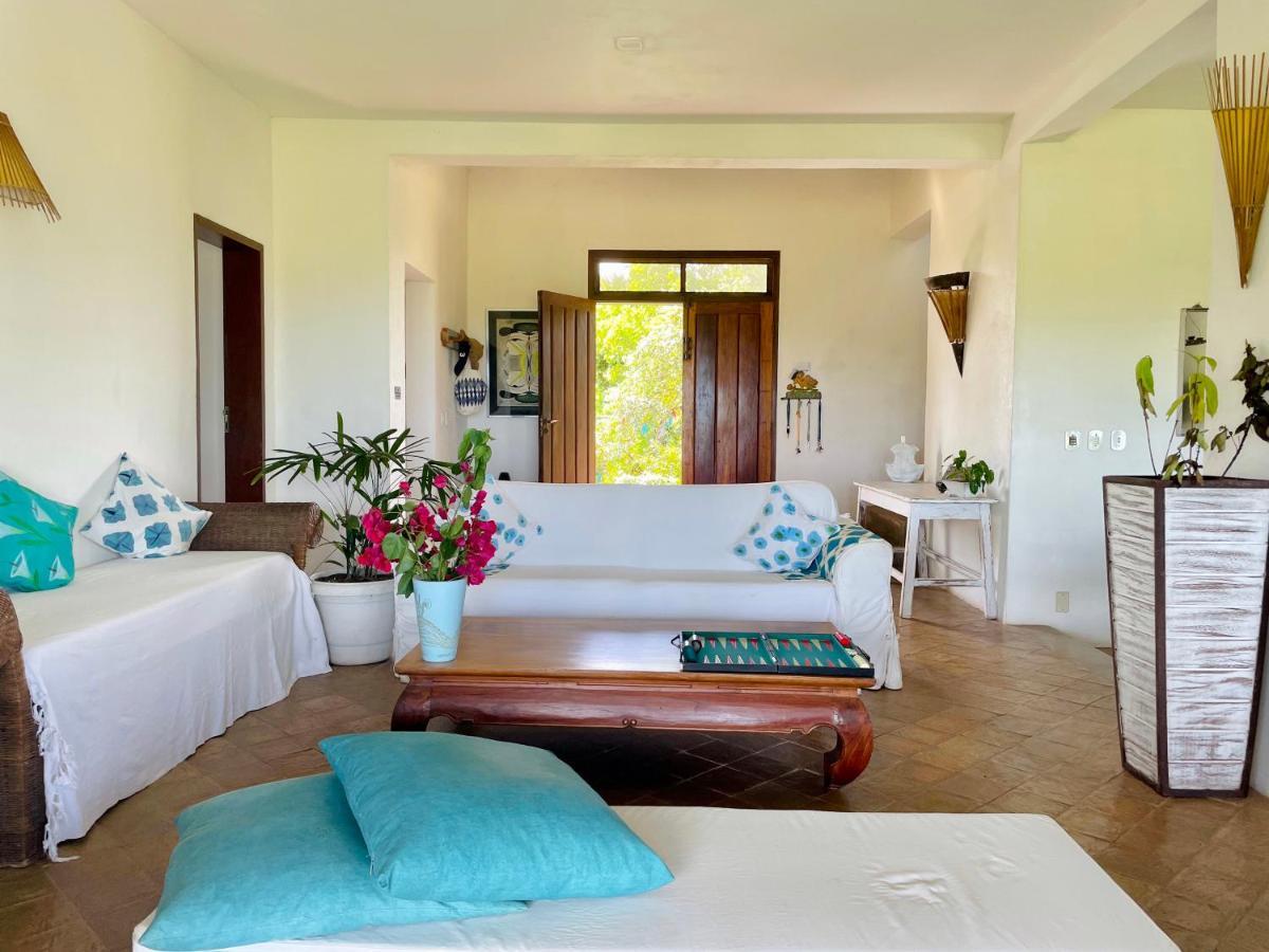 Espelho Bahia Blue House Bed & Breakfast Praia do Espelho Exterior foto