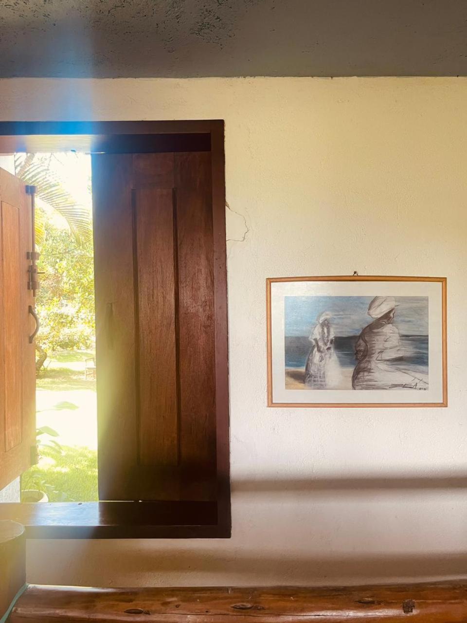 Espelho Bahia Blue House Bed & Breakfast Praia do Espelho Exterior foto