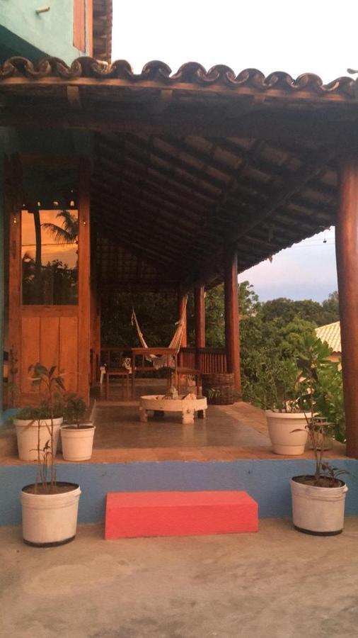 Espelho Bahia Blue House Bed & Breakfast Praia do Espelho Exterior foto